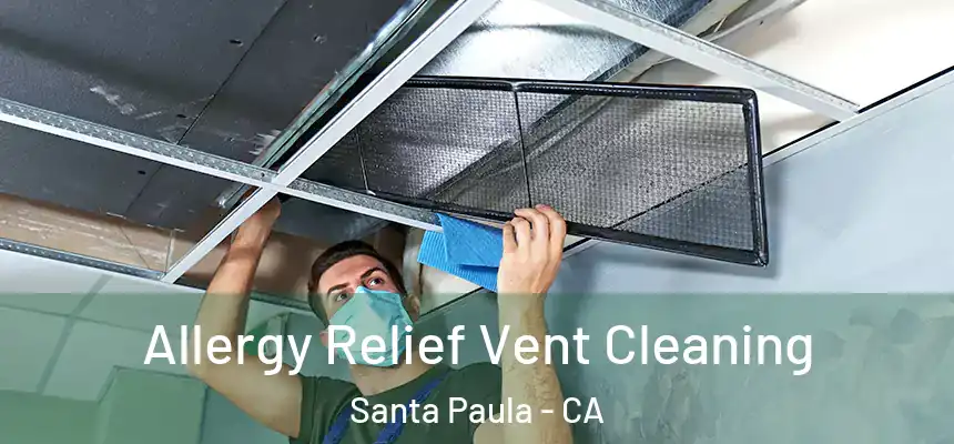 Allergy Relief Vent Cleaning Santa Paula - CA